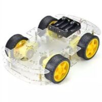 4 wheel (acrylic) Smart Robot Car Chassis