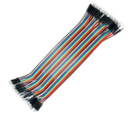 Male to Male Jumper Wires (20cm) – Robo.PK